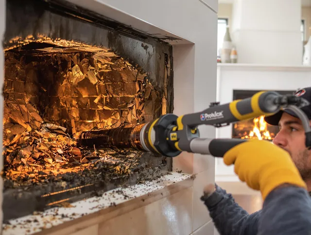 Professional chimney cleaning by Trumbull Center Chimney Sweep in Trumbull Center, CT