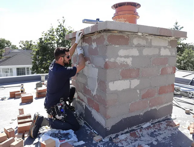 Advanced chimney repair process by Trumbull Center Chimney Sweep in Trumbull Center, CT