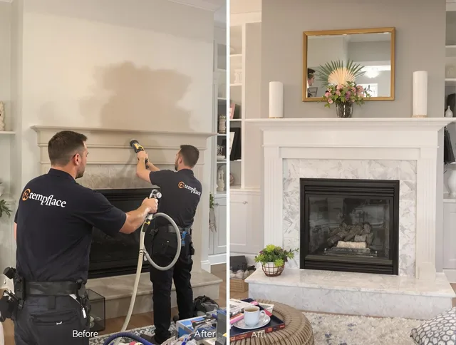 Professional soot removal by Trumbull Center Chimney Sweep team in Trumbull Center, CT